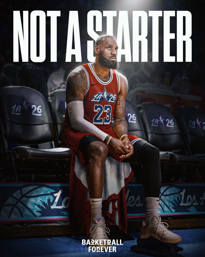 老詹全明星得票西部第9！無緣連續(xù)22年首發(fā) 教練和蕭華選他參賽？