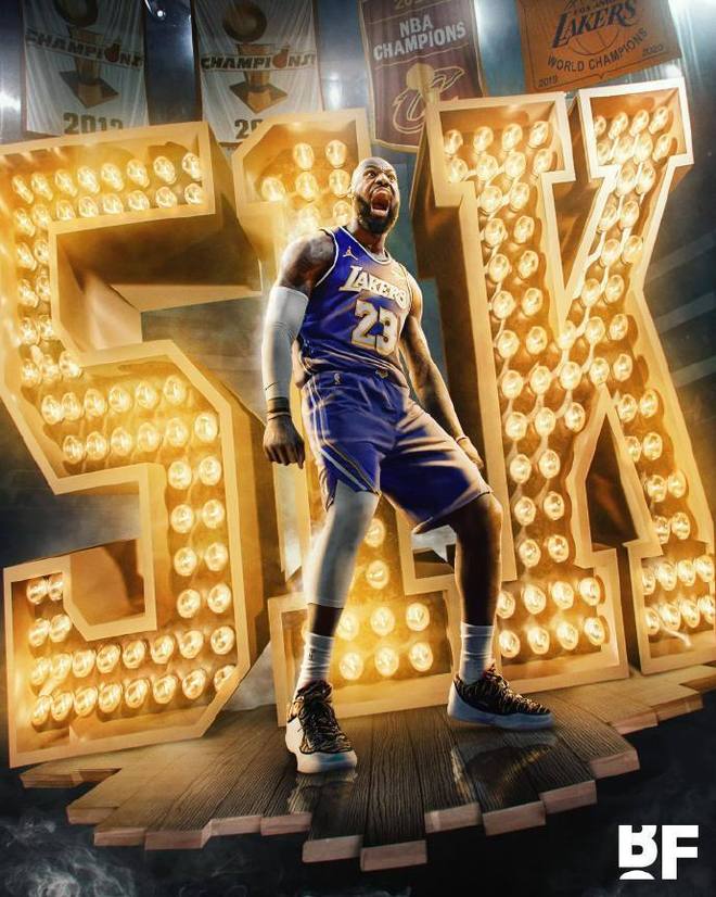 歷史首人！詹姆斯常規(guī)賽+季后賽迎51000分里程碑 基本后無(wú)來(lái)者