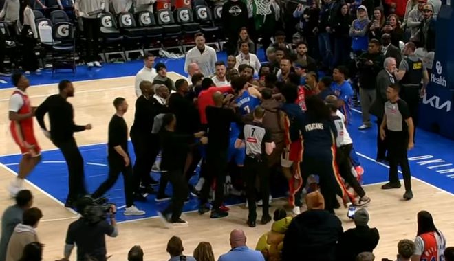 NBA官方罰單：雷霆鵜鶘沖突多爾特費(fèi)爾斯各罰2.5萬美元 逃過禁賽