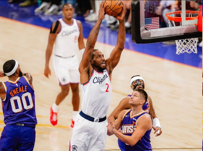 快船近21戰(zhàn)17勝4負(fù)同時期聯(lián)盟最佳！萊昂納德連續(xù)27場20+分