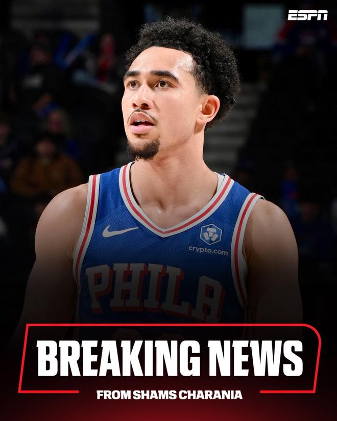 Shams：76人將麥凱恩交易至雷霆，換來1個首輪和3個次輪簽